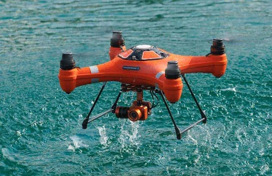 Drones aéreos acuáticos